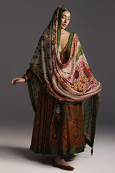 ZARA SHAHJAHAN - 3PC LAWN PRINTED FROCK WITH SILK PRINTED DUPATTA AND TROUSER - HZG2937