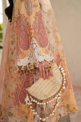 BAROQUE - 3PC LAWN PRINTED SHIRT WITH SILK PRINTED DUPATTA AND TROUSER - HZG2932