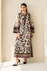 BAROQUE - 3PC LAWN PRINTED SHIRT WITH SILK PRINTED DUPATTA AND TROUSER - HZG2922