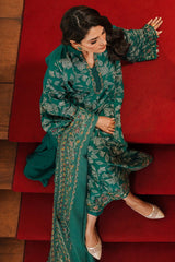 CROSS STITCH - 3PC LAWN EMBROIDERED SHIRT LAWN EMBROIDERED DUPATTA AND TROUSER - HZG1803