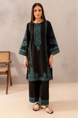 BATIK - 2PC LAWN SEQUIN EMBROIDERED SHIRT AND EMBROIDERED TROUSER - HZG2189