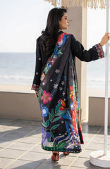SERAN - 3PC LAWN EMBROIDERED SHIRT WITH MANAAR PRINTED DUPATTA AND TROUSER - HZG2943