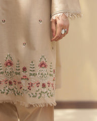 DYOT - 3PC LAWN EMBROIDERED SHIRT WITH CHIFFON DUPATTA  AND TROUSER - HZG2217