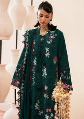 SUFFUSE - 3PC LAWN EMBROIDERED SHIRT WITH ORGANZA EMBROIDERED DUPATTA AND TROUSER - HZG2714