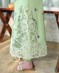 MUSHQ - 3PC LAWN EMBROIDERED SHIRT WITH CHIFFON PRINTED DUPATTA AND TROUSER - HZG3031
