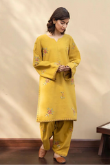 BATIK - 2PC LAWN EMBROIDERED SHIRT AND EMBROIDERED TROUSER - HZG2218