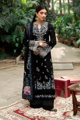 FLORENT - 3PC LAWN EMBROIDERED SHIRT WITH MANAAR PRINTED DUPATTA AND TROUSER - HZG2283