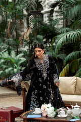 FLORENT - 3PC LAWN EMBROIDERED SHIRT WITH MANAAR PRINTED DUPATTA AND TROUSER - HZG2283