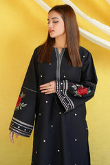 URGE - 2PC LAWN EMBROIDERED SHIRT WITH EMBROIDERED TROUSER - HZG1766