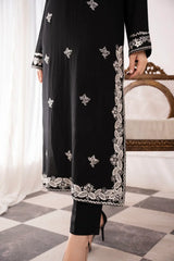 BATIK - 3PC LAWN EMBROIDERED SHIRT WITH CHIFFON DUPATTA AND TROUSER - HZG2081