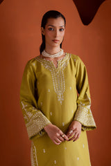 BATIK  - 2PC LAWN EMBROIDERED SHIRT AND EMBROIDERED TROUSER - HZG3017