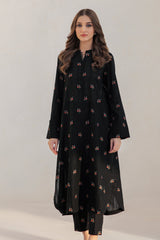 JAZMIN - 3PC CAMBRIC EMBROIDERED SHIRT AND ORGANZA EMBROIDERED DUPATTA WITH TROUSER - HZG1279