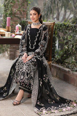 ASIM JOFA - 3PC LAWN EMBROIDERED SHIRT WITH CHIFFON EMBROIDERED DUPATTA AND TROUSER - HZG2683
