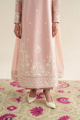 ZAIB - 3PC LAWN EMBROIDERED SHIRT WITH CHIFFON EMBROIDERED DUPATTA AND TROUSER - HZG3051