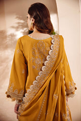 FLORENT - 3PC LAWN EMBROIDERED SHIRT WITH CHIFFON EMBROIDERED DUPATTA AND TROUSER - HZG1931