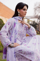 BATIK - 3PC LAWN PRINTED SHIRT WITH SILK PRINTED DUPATTA AND TROUSER - HZG2928