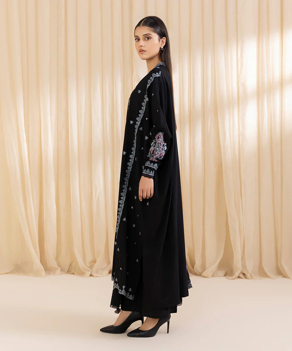 SAPPHIRE - 3PC LAWN EMBROIDERED SHIRT WITH CHIFFON EMBROIDERED DUPATTA AND TROUSER - HZG2065
