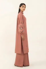 SAPPHIRE - 3PC LAWN EMBROIDERED SHIRT WITH PRINTED DUPATTA AND TROUSER - HZG1722