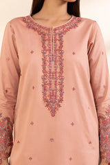 SAPPHIRE - 3PC LAWN EMBROIDERED SHIRT WITH MANAAR PRINTED DUPATTA AND TROUSER - HZG2064