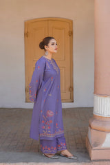 URGE - 2PC LAWN EMBROIDERED SHIRT AND EMBROIDERED TROUSER - HZG2255