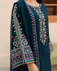 BATIK - 3PC LAWN EMBROIDERED SHIRT WITH CHIFFON EMBROIDERED DUPATTA AND TROUSER - HZG2779